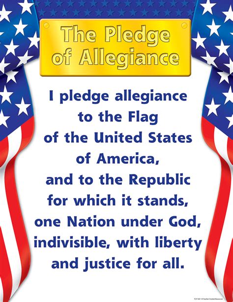 Printable Pledge Of Allegiance